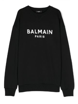 FELPA NERA BALMAIN