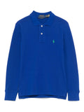 POLO AZURE MANICA LUNGA RALPH LAUREN