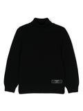 MAGLIONE DOLCEVITA NERO BALMAIN