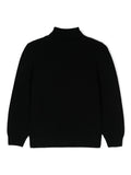 MAGLIONE DOLCEVITA NERO BALMAIN