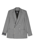 BLAZER GRIGIO MELANGE BALMAIN