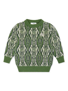 MAGLIONE VERDE/BEIGE ETRO