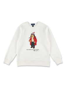 FELPA POLO BEAR BIANCA RALPH LAUREN