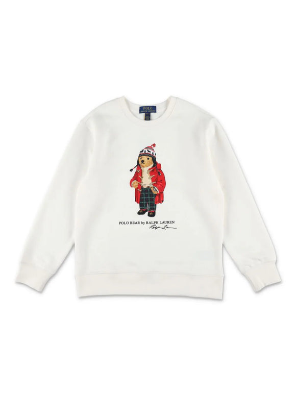 FELPA POLO BEAR BIANCA RALPH LAUREN