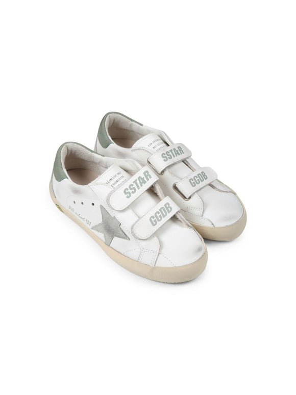 SNEAKER SUPERSTAR STRAP SALVIA GOLDEN GOOSE