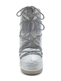 MOON BOOT GLITTER SILVER