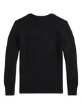 MAGLIONE POLO BEAR NERO RALPH LAUREN