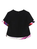 T-SHIRT NERA PUCCI