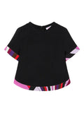 T-SHIRT NERA PUCCI