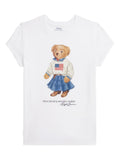 T-SHIRT POLO BEAR GIRL BIANCA RALPH LAUREN
