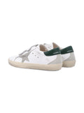 SNEAKER WHITE-GREEN GOLDEN GOOSE