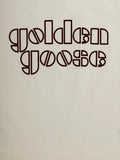 T-SHIRT WHITE CON BURGUNDY GOLDEN GOOSE
