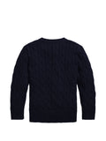 MAGLIONE COTONE BLU RALPH LAUREN