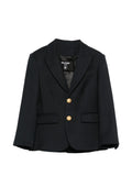 BLAZER BLU MONOPETTO BALMAIN