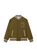 BOMBER OLIVE GOLDEN GOOSE