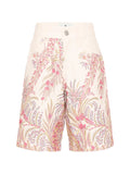 SHORTS CREAM/PINK ETRO