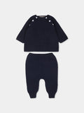 COMPLETO MAGLIA INGLESE BLU LITTLE BEAR